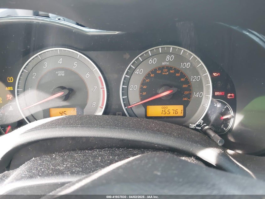 2010 TOYOTA COROLLA VIN: 2T1BU4EE4AC433899