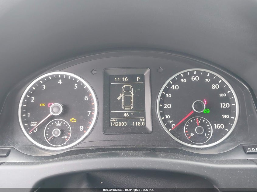 2012 VOLKSWAGEN TIGUAN VIN: WVGBV7AX0CW505712