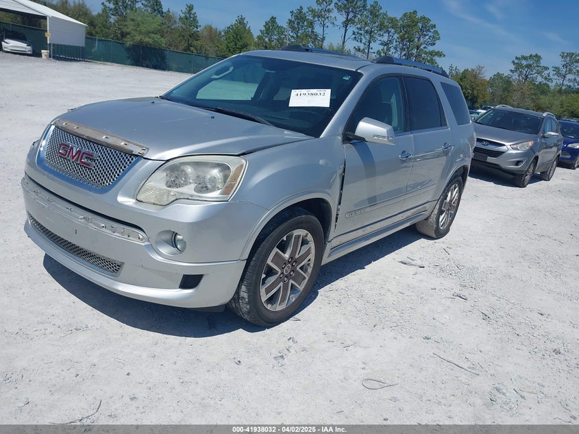 Vin: 1gkkrted9cj388926, lot: 42429413, gmc acadia denali 20122