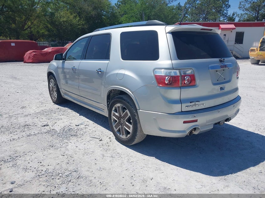 Vin: 1gkkrted9cj388926, lot: 42429413, gmc acadia denali 20123