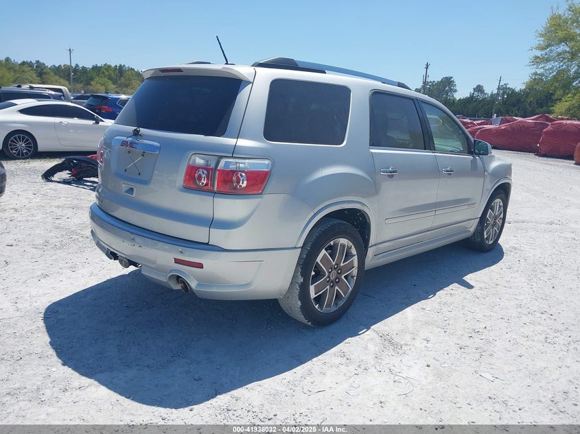 Vin: 1gkkrted9cj388926, lot: 42429413, gmc acadia denali 20124