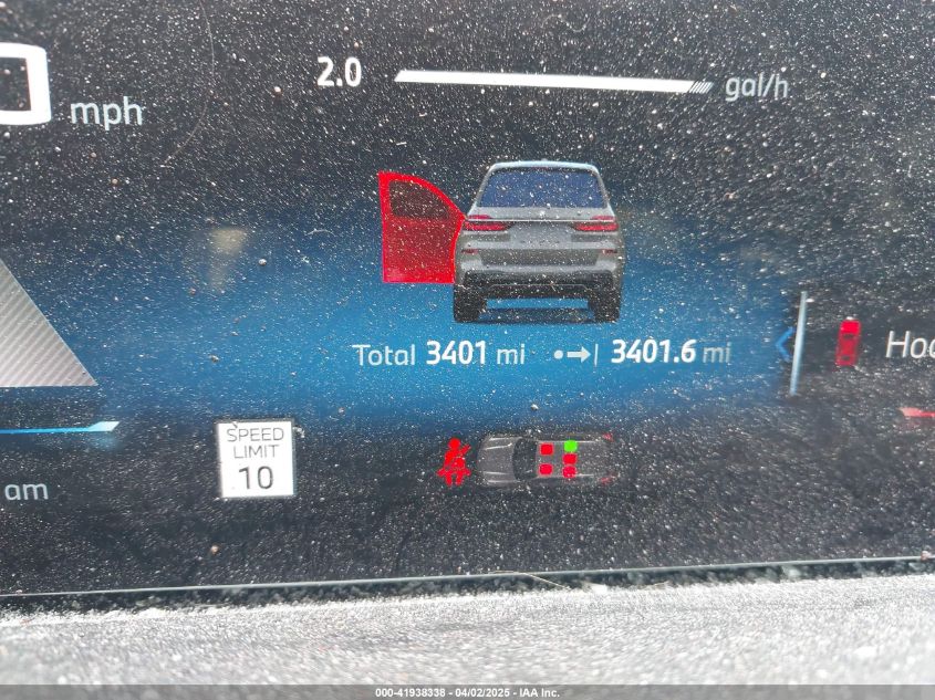 2025 BMW X7 - 5UX33EM04S9X73210