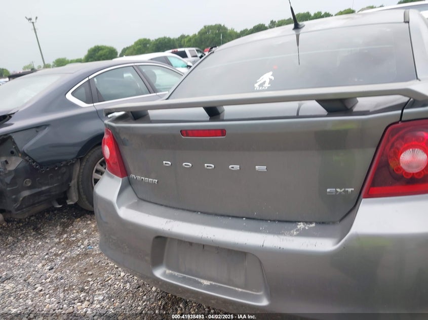2013 DODGE AVENGER SXT - 1C3CDZCB1DN576762
