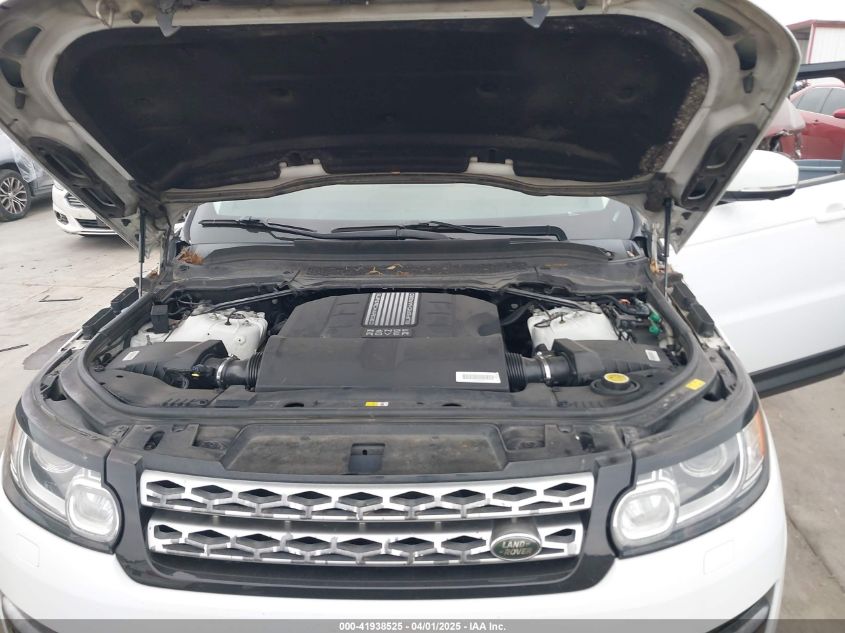 2014 Land Rover Range Rover Sport 3.0L V6 Supercharged Hse VIN: SALWR2WFXEA501513 Lot: 41938525