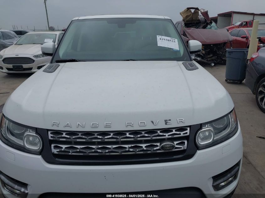 2014 Land Rover Range Rover Sport 3.0L V6 Supercharged Hse VIN: SALWR2WFXEA501513 Lot: 41938525