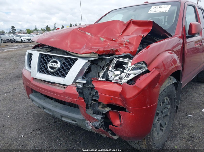 2017 NISSAN FRONTIER VIN: 1N6AD0EV1HN758681