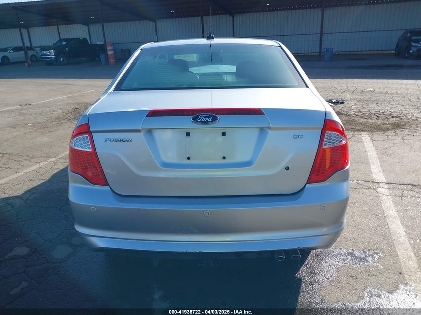 2011 FORD FUSION VIN: 3FAHP0HA0BR144927