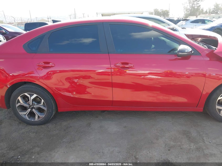 2021 KIA FORTE VIN: 3KPF24ADXME304866