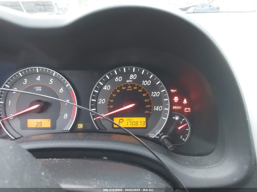 2010 TOYOTA COROLLA VIN: 2T1BU4EEXAC474263