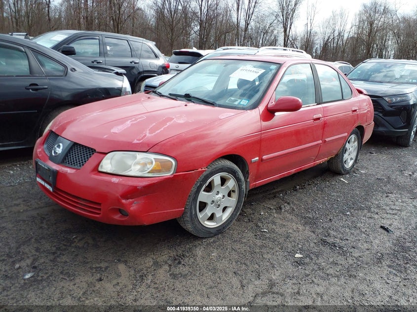 2006 NISSAN SENTRA VIN: 3N1CB51D66L587034
