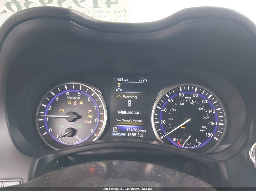 2014 INFINITI Q50 VIN: JN1BV7APXEM670849