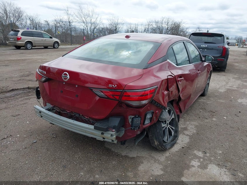 2023 NISSAN SENTRA VIN: 3N1AB8CV3PY288619