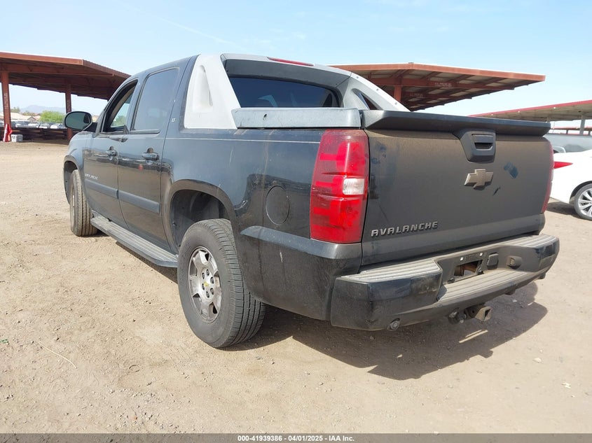 2007 CHEVROLET AVALANCHE 1500 VIN: 3GNFK12317G113566