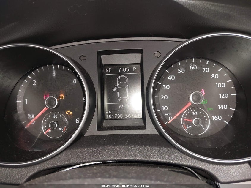 2012 VOLKSWAGEN GOLF VIN: WVWBM7AJ5CW025149
