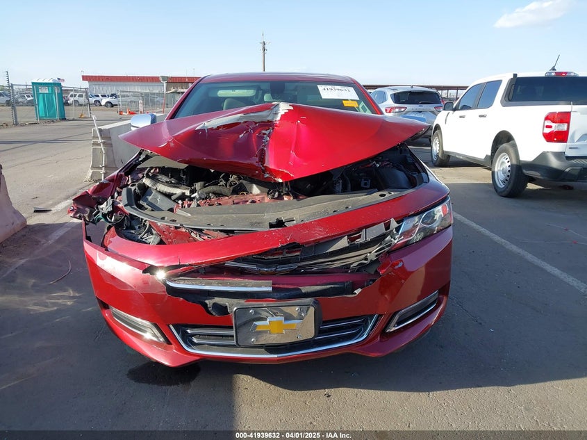 2018 CHEVROLET IMPALA VIN: 2G1125S32J9124693