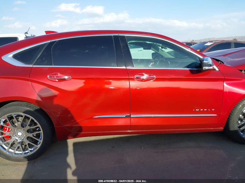 2018 CHEVROLET IMPALA VIN: 2G1125S32J9124693
