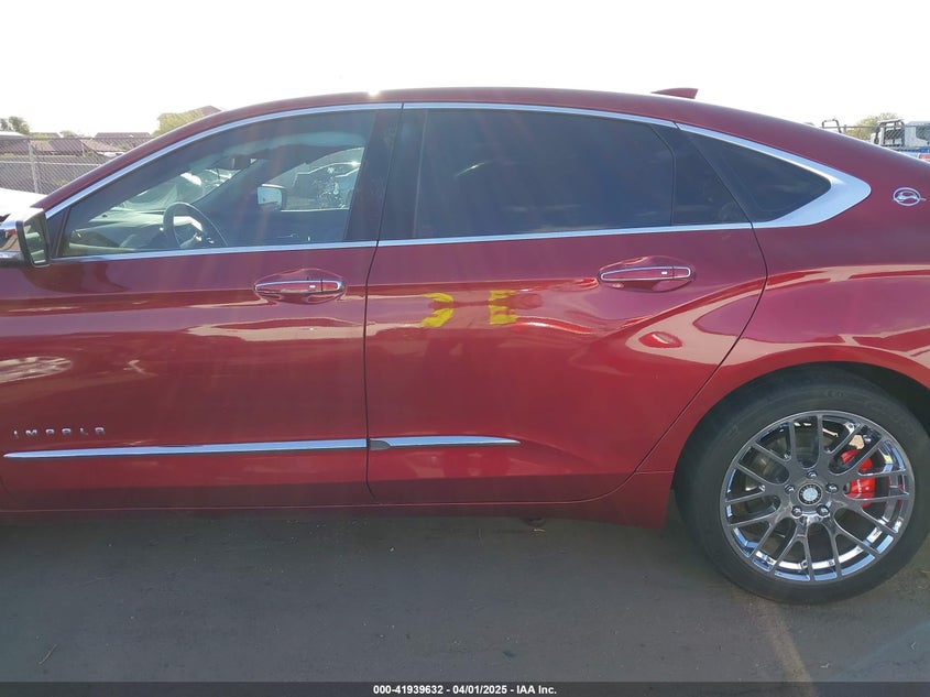 2018 CHEVROLET IMPALA VIN: 2G1125S32J9124693