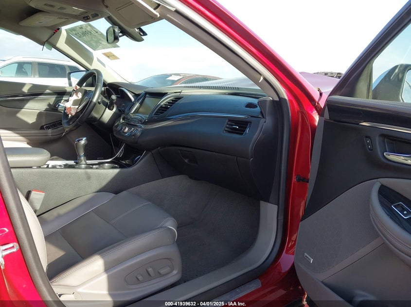 2018 CHEVROLET IMPALA VIN: 2G1125S32J9124693
