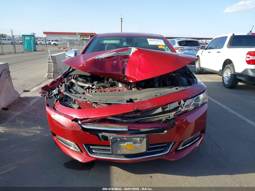 2018 CHEVROLET IMPALA VIN: 2G1125S32J9124693