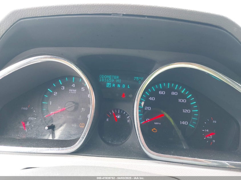 2012 CHEVROLET TRAVERSE VIN: 1GNKVGED6CJ124262