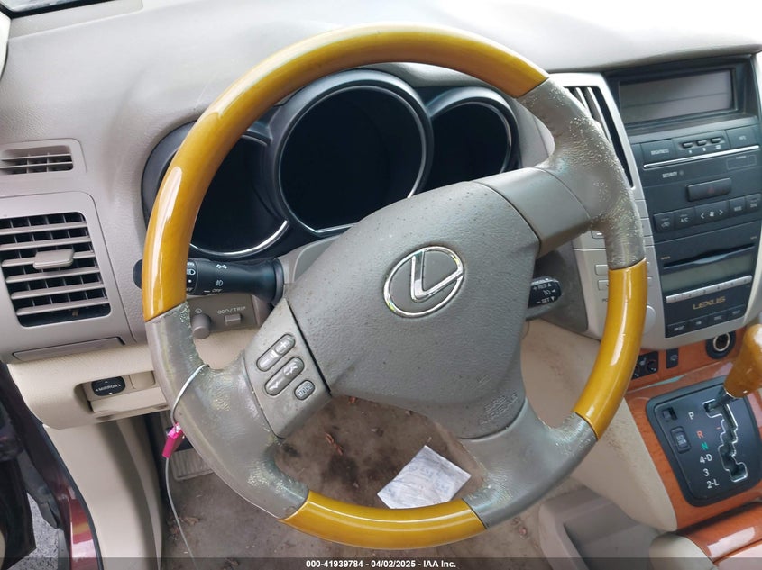 2008 Lexus Rx 350 VIN: JTJHK31U282034647 Lot: 41939784