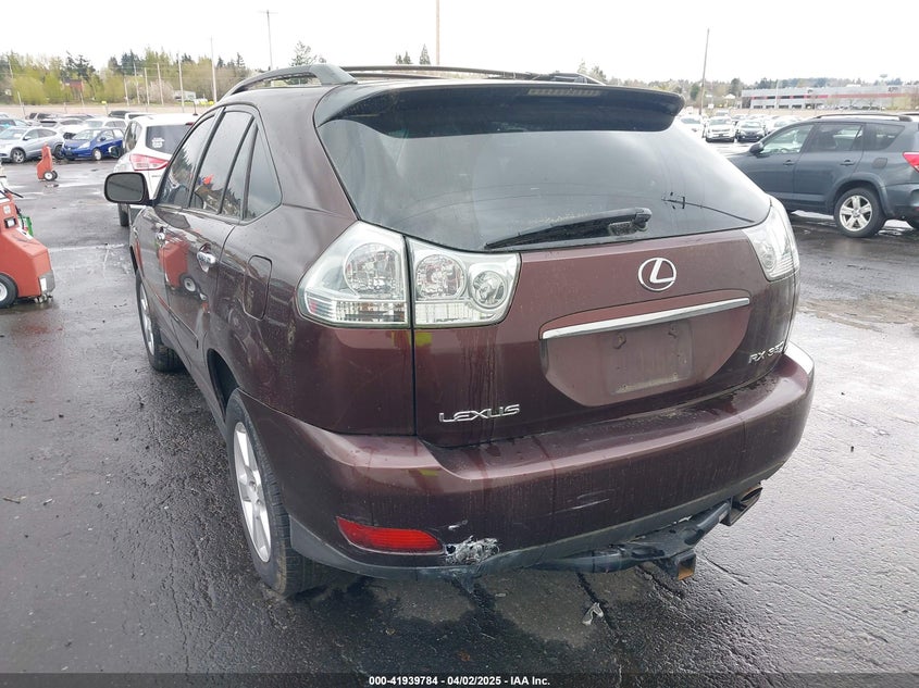 2008 Lexus Rx 350 VIN: JTJHK31U282034647 Lot: 41939784