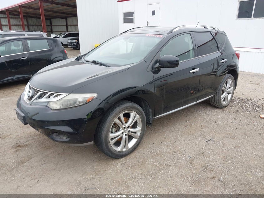 2011 NISSAN MURANO VIN: JN8AZ1MW0BW173679