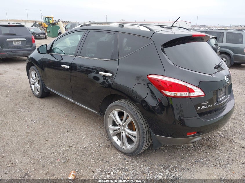 2011 NISSAN MURANO VIN: JN8AZ1MW0BW173679