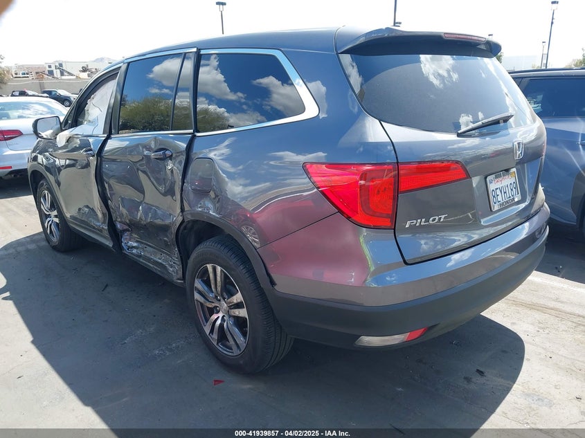 2017 HONDA PILOT EX - 5FNYF5H37HB019476