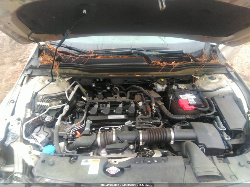 2018 HONDA ACCORD VIN: 1HGCV1F19JA012519