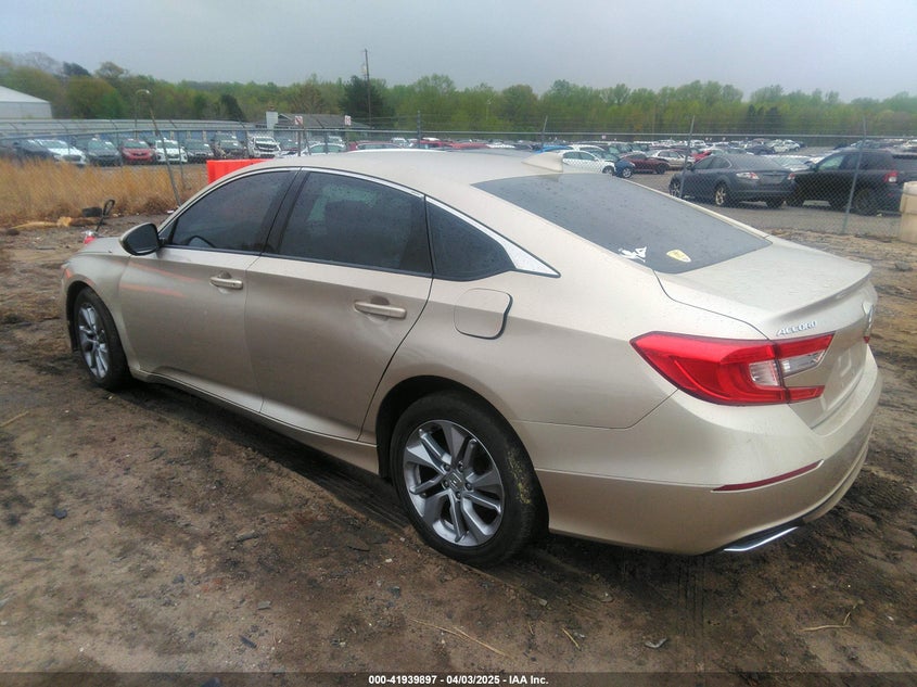 2018 HONDA ACCORD VIN: 1HGCV1F19JA012519