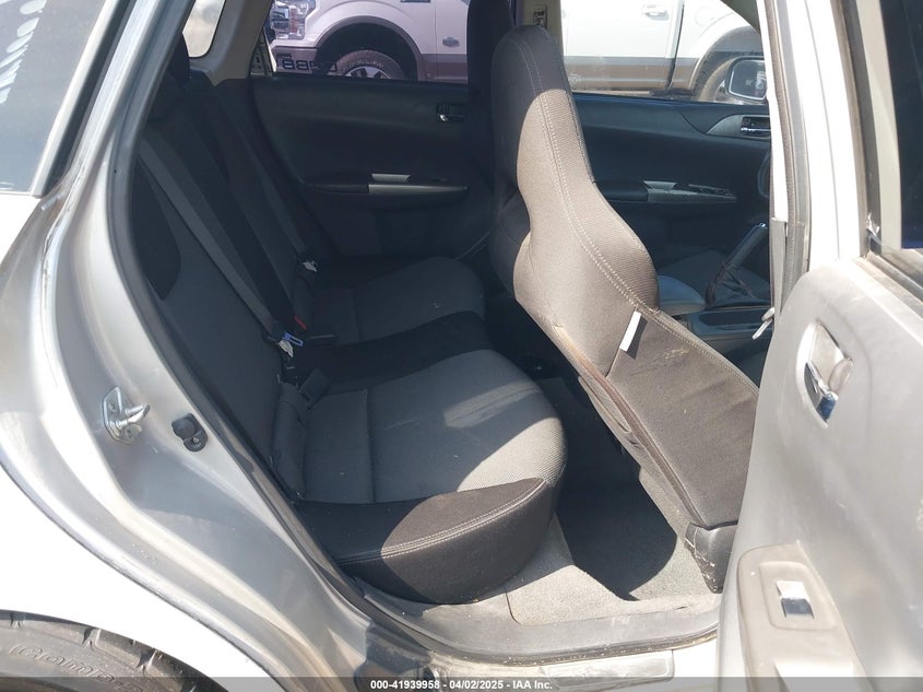 2008 SUBARU IMPREZA VIN: JF1GH74618G806498