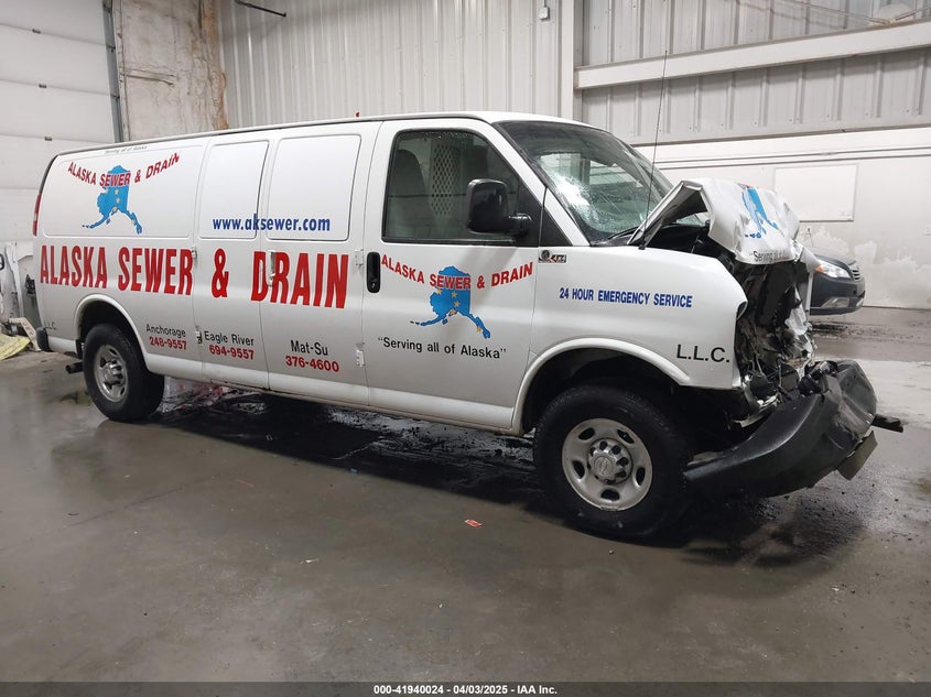 2015 CHEVROLET EXPRESS 3500 WORK VAN - 1GCZGUCG9F1246695