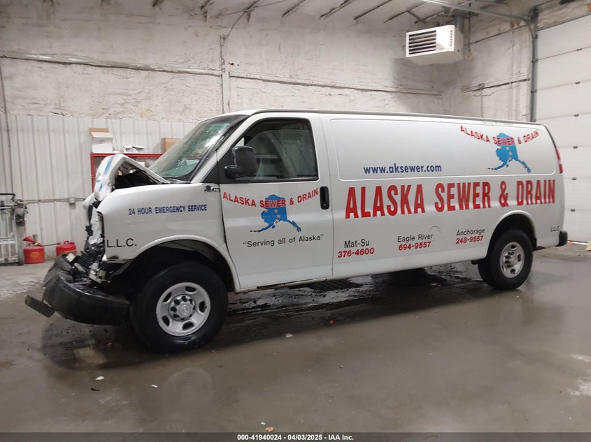 2015 CHEVROLET EXPRESS 3500 WORK VAN - 1GCZGUCG9F1246695