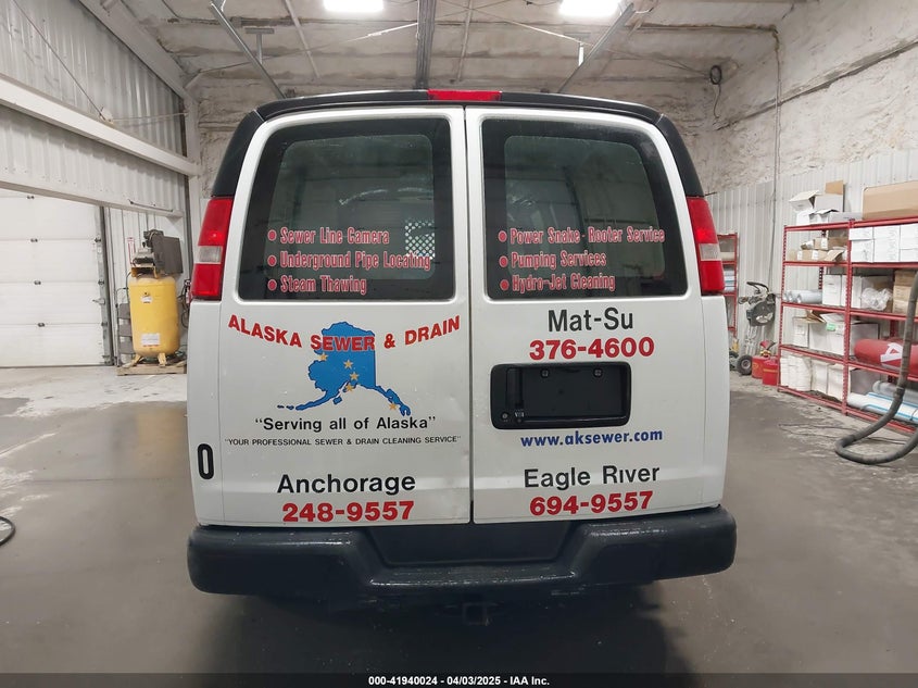 2015 CHEVROLET EXPRESS 3500 WORK VAN - 1GCZGUCG9F1246695