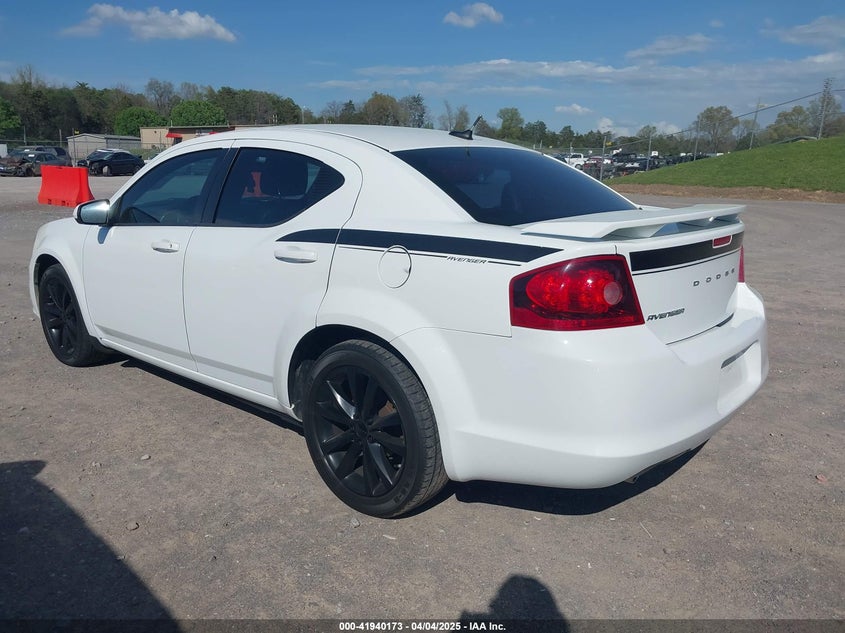 2014 DODGE AVENGER VIN: 1C3CDZCG1EN165357
