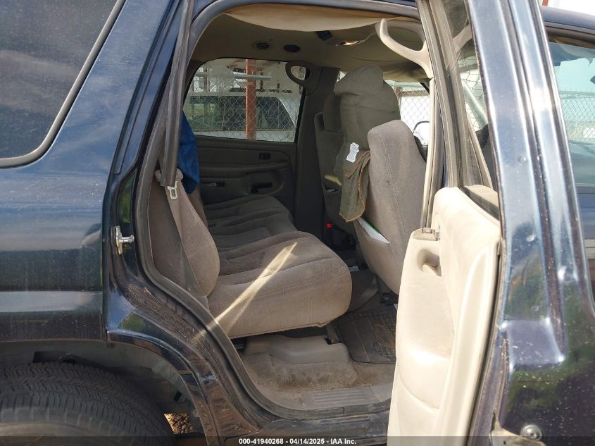 2005 Chevrolet Tahoe Ls VIN: 1GNEC13V65R195249 Lot: 41940268