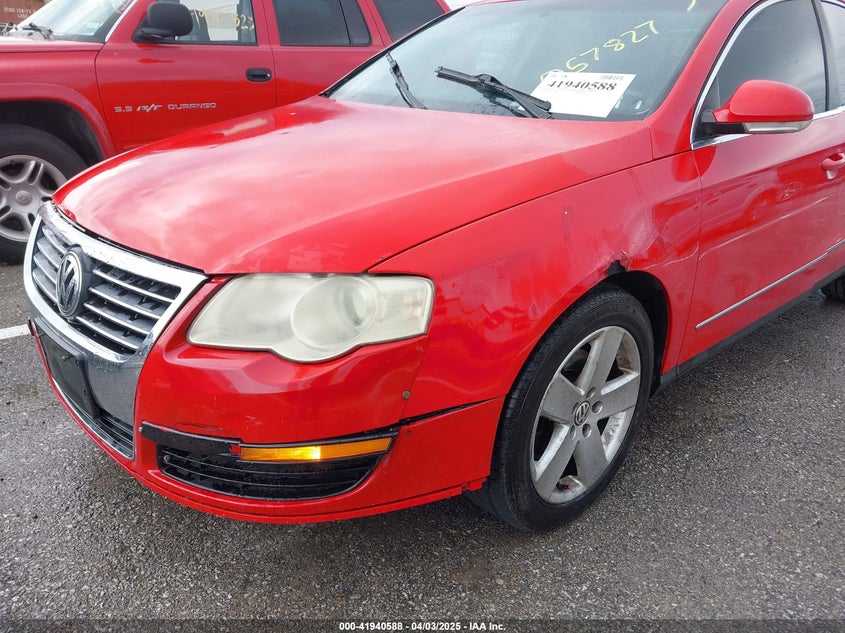 2008 VOLKSWAGEN PASSAT VIN: WVWAK73C58P057827