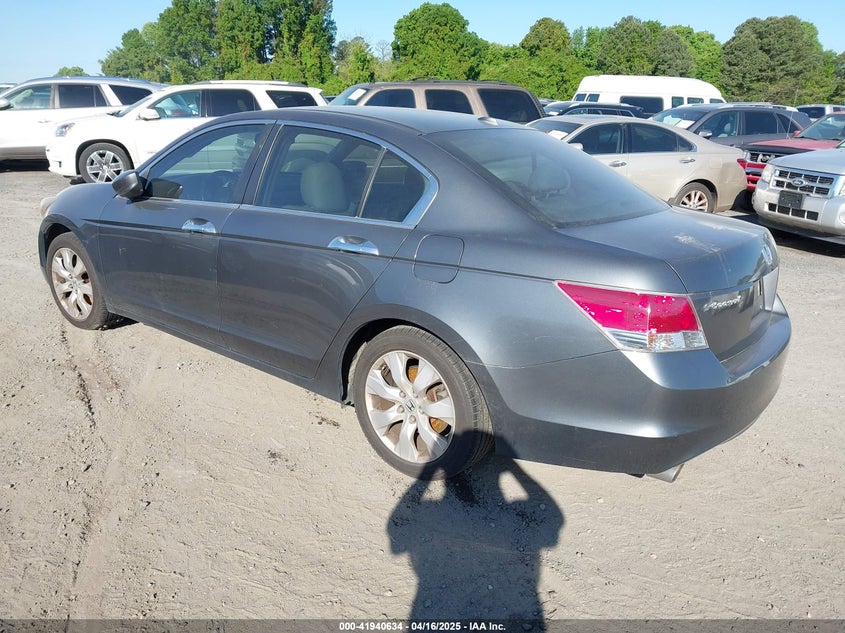2008 HONDA ACCORD VIN: 1HGCP36878A049193