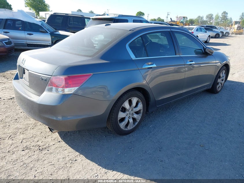 2008 HONDA ACCORD VIN: 1HGCP36878A049193