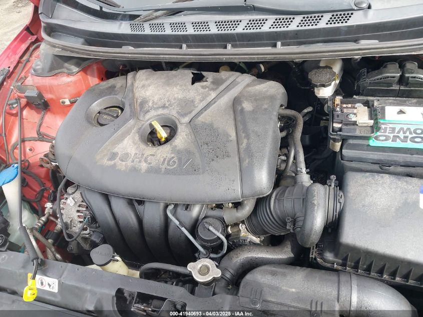 2013 Hyundai Elantra Gls (Ulsan Plant) VIN: KMHDH4AE1DU800893 Lot: 41940693