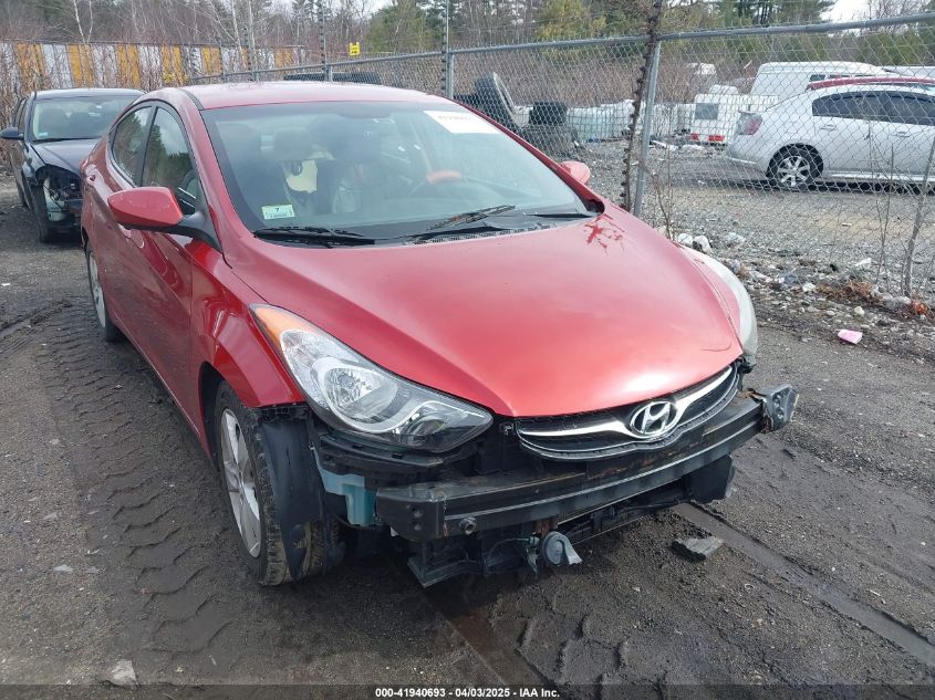 2013 Hyundai Elantra Gls (Ulsan Plant) VIN: KMHDH4AE1DU800893 Lot: 41940693