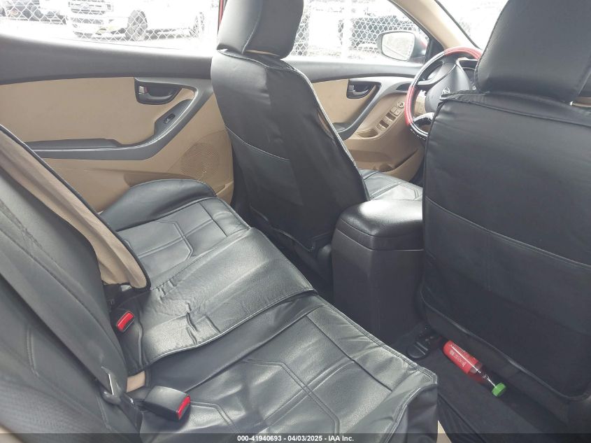 2013 Hyundai Elantra Gls (Ulsan Plant) VIN: KMHDH4AE1DU800893 Lot: 41940693