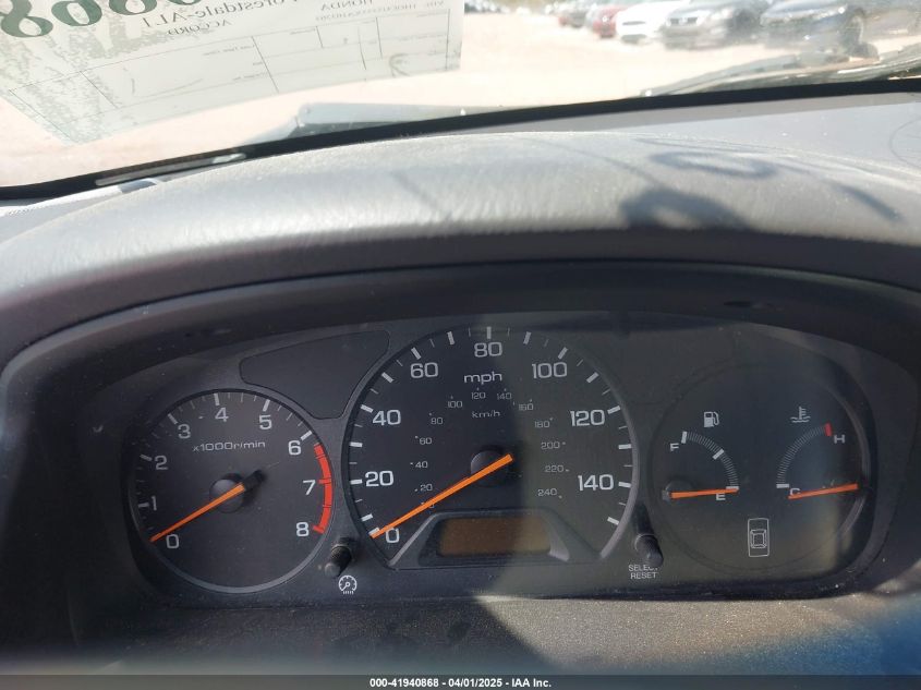 1999 Honda Accord Ex VIN: 1HGCG5555XA103303 Lot: 41940868