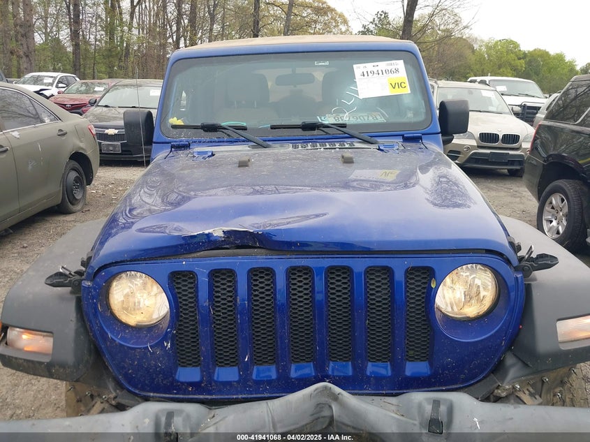 2019 JEEP WRANGLER UNLIMITED SPORT - 1C4HJXDG4KW627445