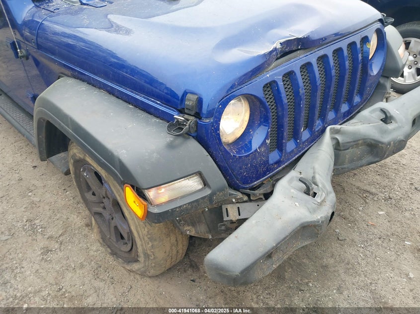 2019 JEEP WRANGLER UNLIMITED SPORT - 1C4HJXDG4KW627445