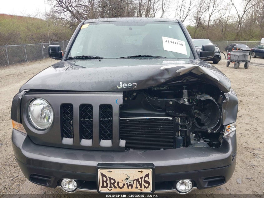 2017 JEEP PATRIOT VIN: 1C4NJRFB1HD133273