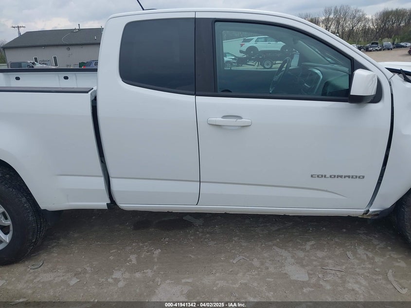 VIN 1GCHSCEA2M1223253 2021 CHEVROLET COLORADO 2WD  LONG BOX LT