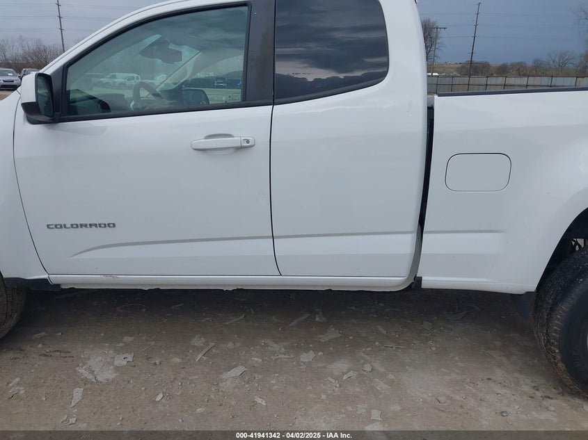 VIN 1GCHSCEA2M1223253 2021 CHEVROLET COLORADO 2WD  LONG BOX LT