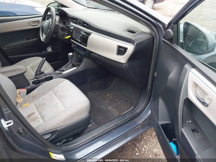 2016 TOYOTA COROLLA VIN: 2T1BURHE0GC697901